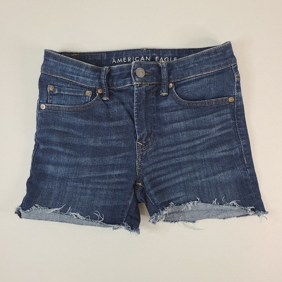 American Eagle Outfitters Pants - American Eagle Next Level Flex Super Skinny Cut-Off Shorts Size 28